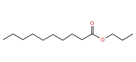 Propyl decanoate